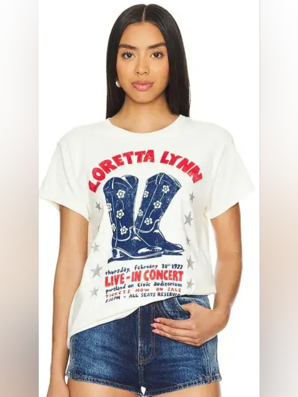 DAYDREAMER NWOT Loretta Lynn Tee